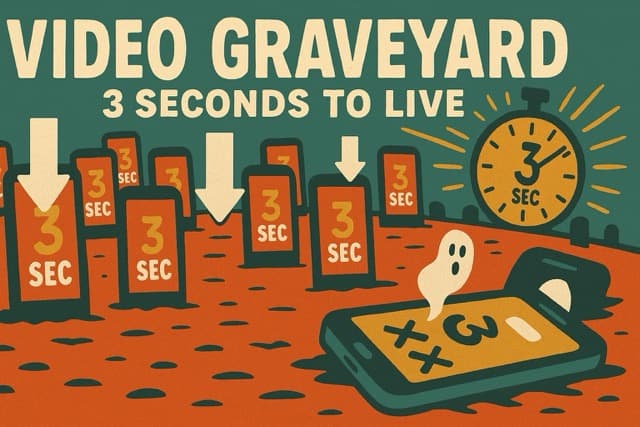 TikTok Algorithm Exposed - Retro illustration of robot with scorecard